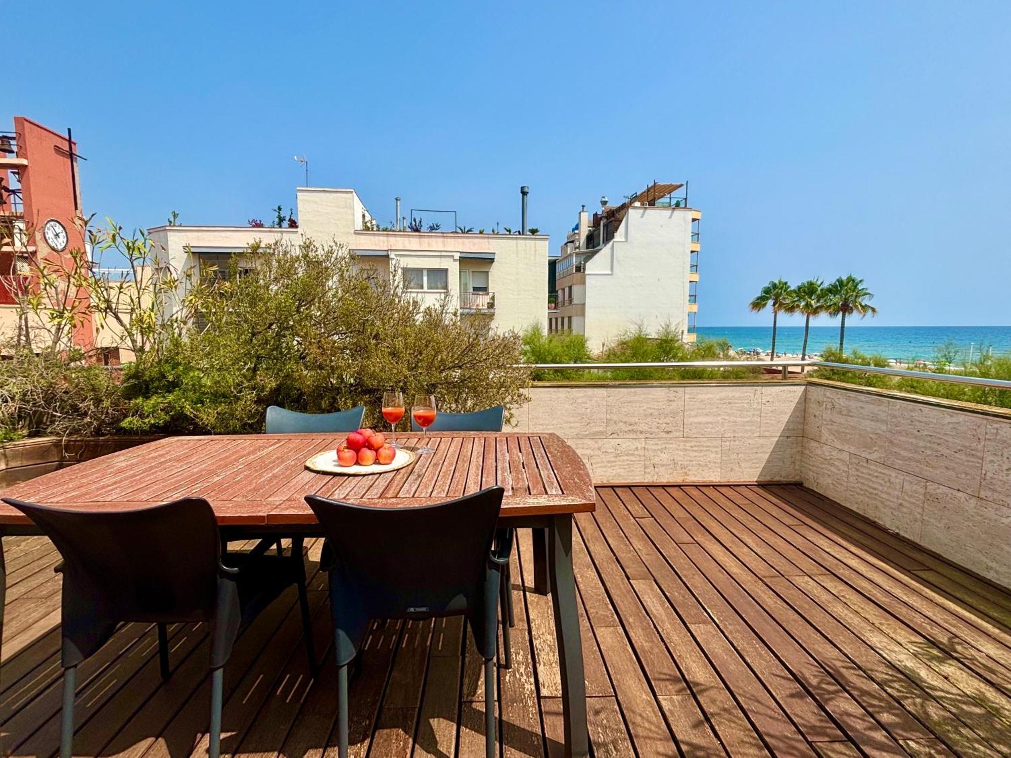 Increible Casa Frente Al Mar , Planta Baja Apartment โตโรเดมบาร์รา ภายนอก รูปภาพ